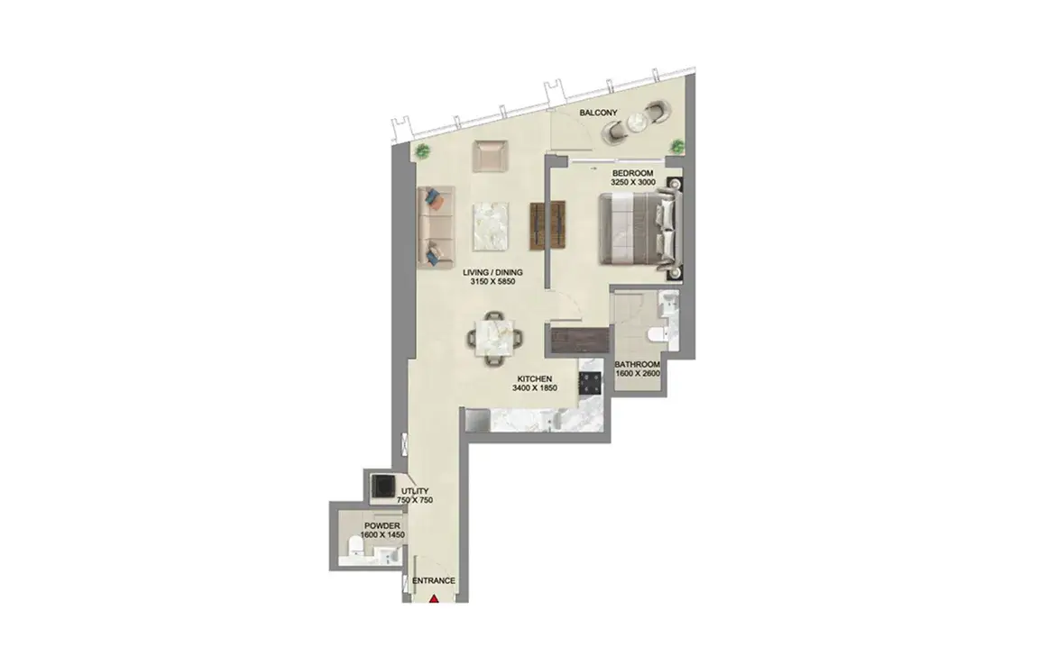 The Mirage by Sobha Realty — Grundrisse 6