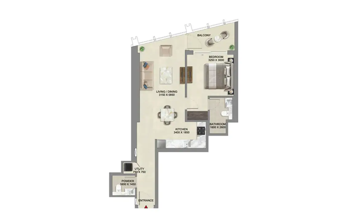 The Mirage by Sobha Realty — Grundrisse 7