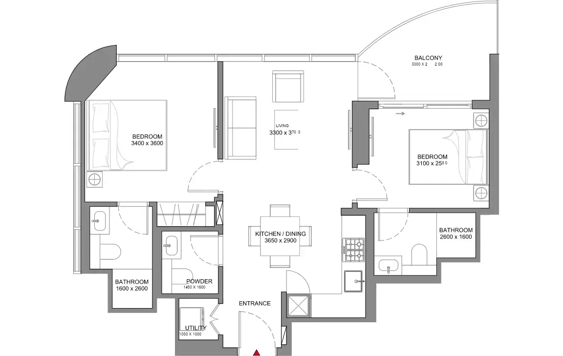 Sobha Aquamont — Floor plans 5