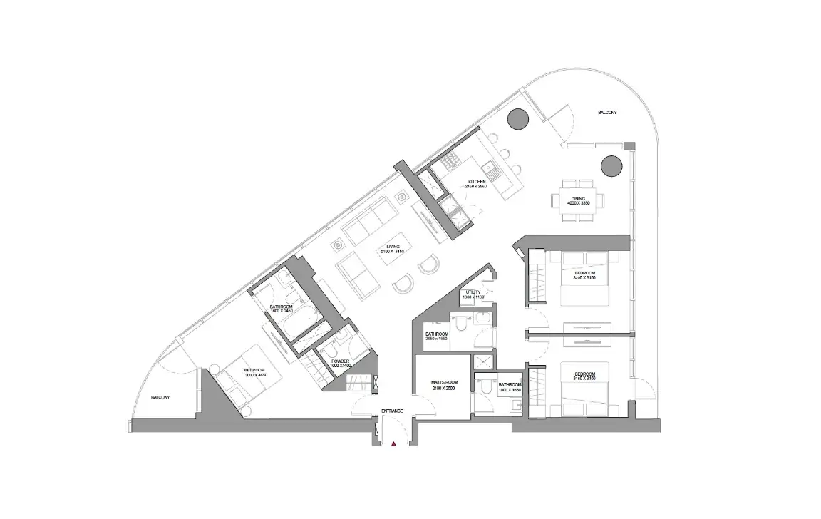 Selene by Sobha Realty — Floor plans 3